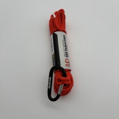 Gear Aid 550 Paracord 30 FT Orange Nylon Utility Rope w/ Carabiner Camping