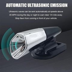 Ultrasonic Animal Alarm Set of 4 – Essential for Safe Driving in Wildlife Areas