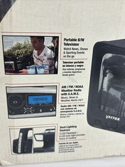Vector Stormtracker Elite WC300DSV TV Lantern AM FM Weather Alert Radio