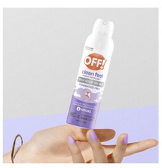 Lot of 4 Off! Clean Feel Insect Repellent 5 Oz Spray protection from mosquitoes