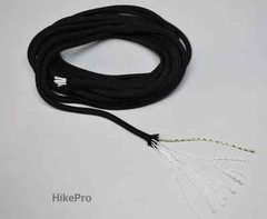 Minimalist Survival MIL-C-5040H 550 Paracord Band stainless blade p51 key buckle