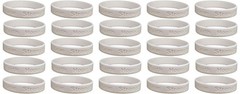 Jeirles Wholesale 25 Lung Cancer Awareness Bracelets 100 Medical Grade Silicone
