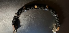 Paracord bracelet metal buckles