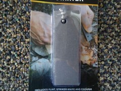 # 63733 » NIP » Magnesium Fire Starter » GREAT OUTDOORS EMERGENCY ITEM «