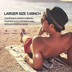 Secure & Comfortable 40 Pack Libre Sensor Protectors – Non-Irritating Adhesive