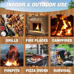 Fire Starter Cubes 130 Pieces Odorless Safe for Charcoal Grills and Fireplaces