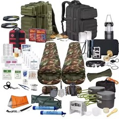 PrepPro BaseCamp V2 2‑Person Survival Kit – 118 Pieces