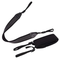 Widened Binoculars Lanyard Black Camera Shoulder Neck Hanging Rope Cotton