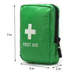121 Piece First Aid Kit With Carrying Case By Sirius Survival