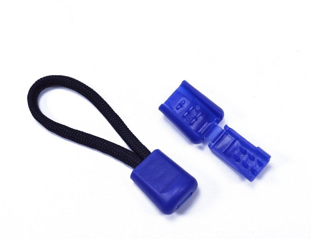 Blue Zipper Pull – Easy-Grip Replacement for Jackets, Bags & Outdoor Gear