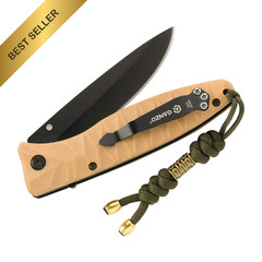 M-Tac Skull Knife Lanyard with Bead Paracord Tactical EDC Fob Pull Cord Durable