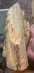 Exceptional Premium Pure Hot Lasting Fatwood Log 1lb 7oz Sticky All Natural Safe