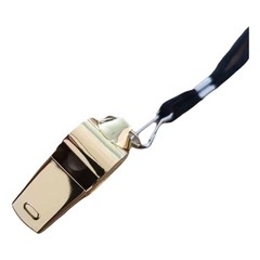 Referee Whistle Camping Survival Emergency Lifesaving Whistle with Long Lanyard