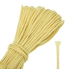 Yellow 300lb 1.3mm Diameter 120Ft Fishing Line Wind Chime String Kite Line