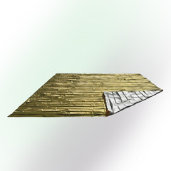 Gold/Silver Emergency Blanket Mylar Survival Reflective Foil Heat Space Thermal