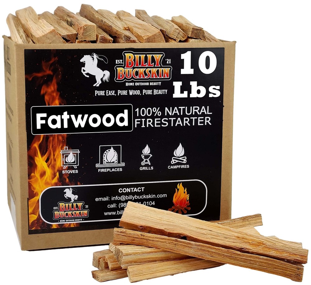 Fire Starter Sticks 10lb Box Easy Ignition 2 Sticks Camping Essentials