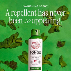 (2) 12 Hour Insect Repellent Mosquito Tick More Face/Body GREEN TEA+MINT