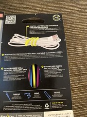 2X Nite Ize Gear Tie Reusable Rubber Twist Tie Assorted Colors New