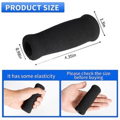 6Pcs Hand Grip Covers for Walking Aids Sponge Material for Elderly Comfort