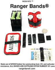 ® 35 Count Mixed Count Made from EPDM Rubber for Survival and Strapping Gear Mad
