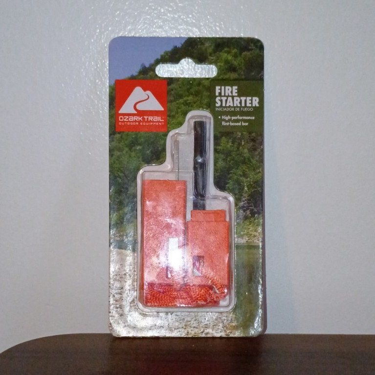 Ozark Trail Spark Force Flint Fire Striker w/ Lanyard for Camping Hiking