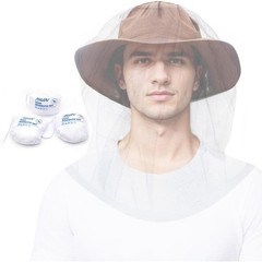 Ultimate Insect Protection Head Net Fine Mesh Adjustable Outdoor Bug Shield New