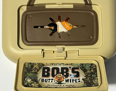 Bob’s Butt Wipes Hanging Dispenser