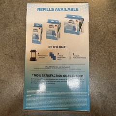 Thermacell Patio Shield 15 Foot Zone Mosquito Repellant Lantern New