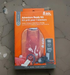 New in Box SOL® 13 Piece Adventure Ready Survival Emergency Essentials Kit