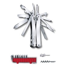 Swiss Tool Spirit X Plus Ratchet Army Large, Nylon Pouch