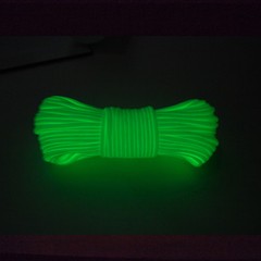 Paracord 550 100ft Glow In The Dark Green 550 Cord Lanyard Type III 7 Strand