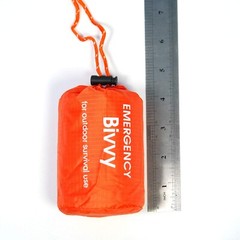 GOGOOD 4 Pack Emergency Bag Survival Bivvy Sack with Whistles, Lightweight Po…
