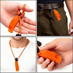 Whistle Emergency Whistle Safety Whistles Loud Survival Whistles with Adjustable