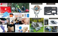 Best Navy Military Gifts Camping Hiking Hunting Fishing Survival Gear Kit – USA