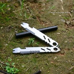 2 Pack Flint Fire Starter Striker Replacement Ferro Rod Scraper High Speed Steel