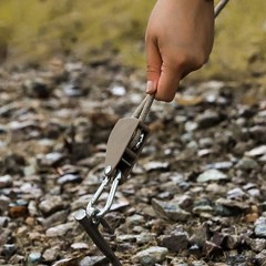 Rope Lanyard Strap 4mm*4m Adjustable Fastener Ratchet Hanger
