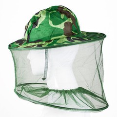 Outdoor Mosquito Bug Insect Bee Resistance Net Mesh Head Face Protector Hat Cap