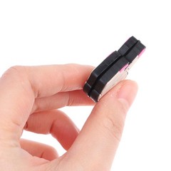 Middle Finger Tennis Racket Vibration Dampener Shock Absorbing Soft