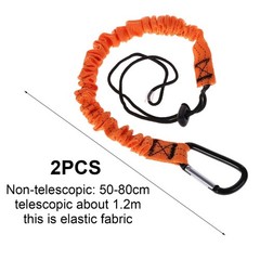 Safety Fall Protections Screw Lock Twin Locking Attachments Safety Lanyard
