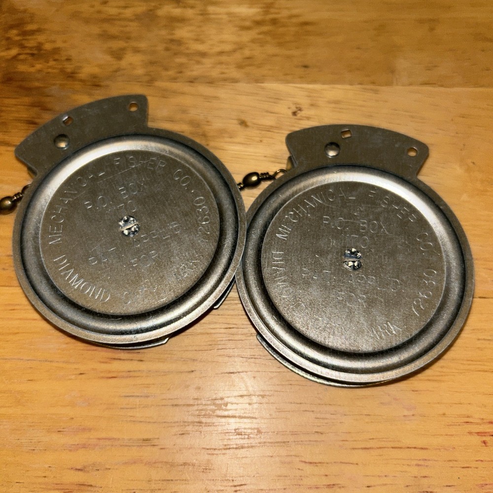 Emergency/Survival: LOT of (2) Mechanical Fisher’s «Yo Yo» Fishing Reels USA