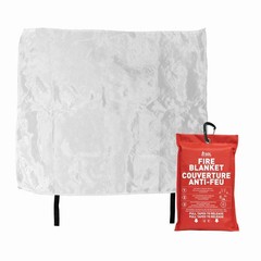 SOL Emergency Fire Blanket 47×71 Flame Retardant Fiberglass Safety Blanket