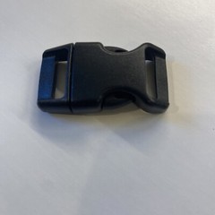 Qty 200-5/8 Inch Contoured Side Release Buckles Plastic Buckle Strap Clip