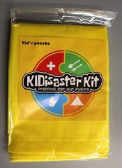 Emergency Children’s Kids Rain Poncho Survival Raincoat, 1-50 units