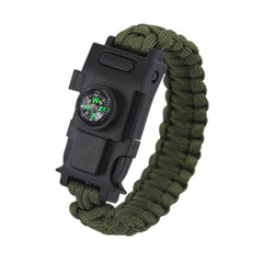 Emergency Paracord 550 4Mm Led Lights Camping Rope Parachute Cord Bracelet Survi