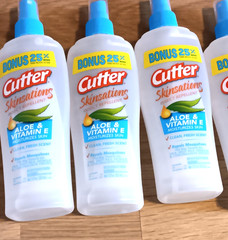 Cutter Skinsations Insect Mosquito Repellent Spray Lot Clean Fresh Scent 7.5 oz