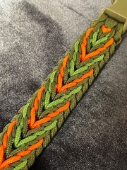 Paracord Bracelet Rasta, LGBT Rainbow, different colours, easy release clasp