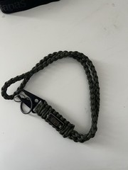 Sazoemao Heavy Duty Paracord Lanyard Necklace Whistles Strap Braided 550 Keychai