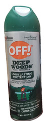2PK OFF Deep Woods Insect Repellent V Long Last Protection Aerosol 6oz Bug Spray