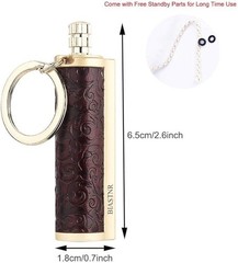 Permanent Match, Keychain Matchstick Fire Starter Immortal Lighter, Flint Match