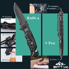 Survival Kit 37 in 1 Survival Gear, Survival Gear Tool Emergency Gift